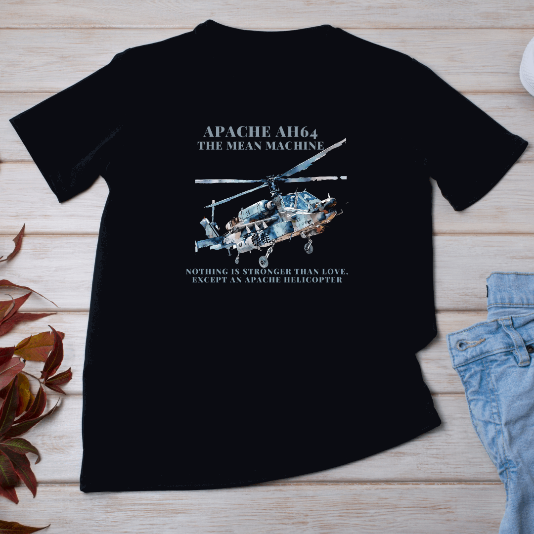 Mean machine "Apache Ah 64" Unisex T shirt