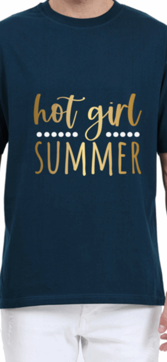 Attractive Oversized "Hot girl Summer" T shirt