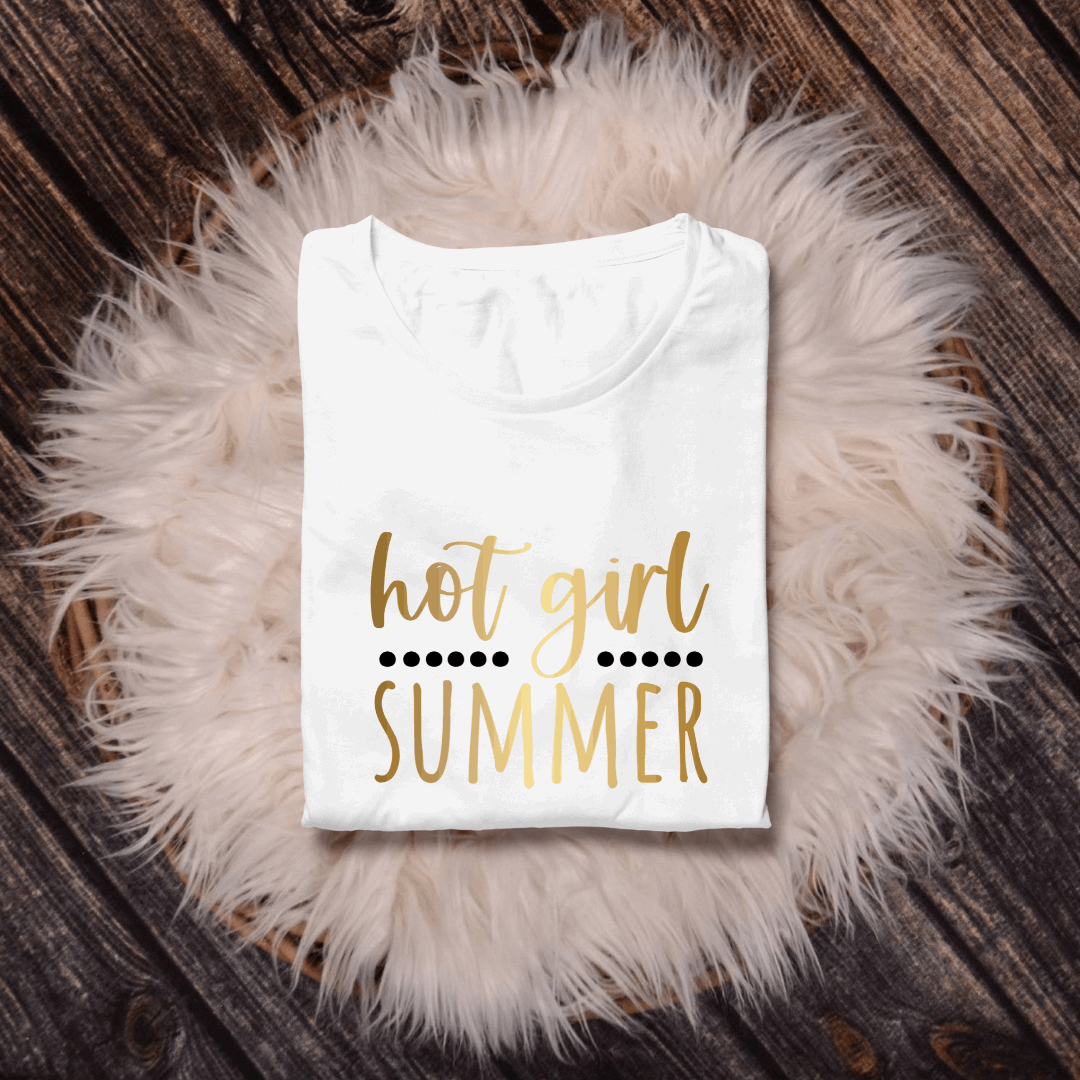 Attractive "Hot girl summer" T shirt