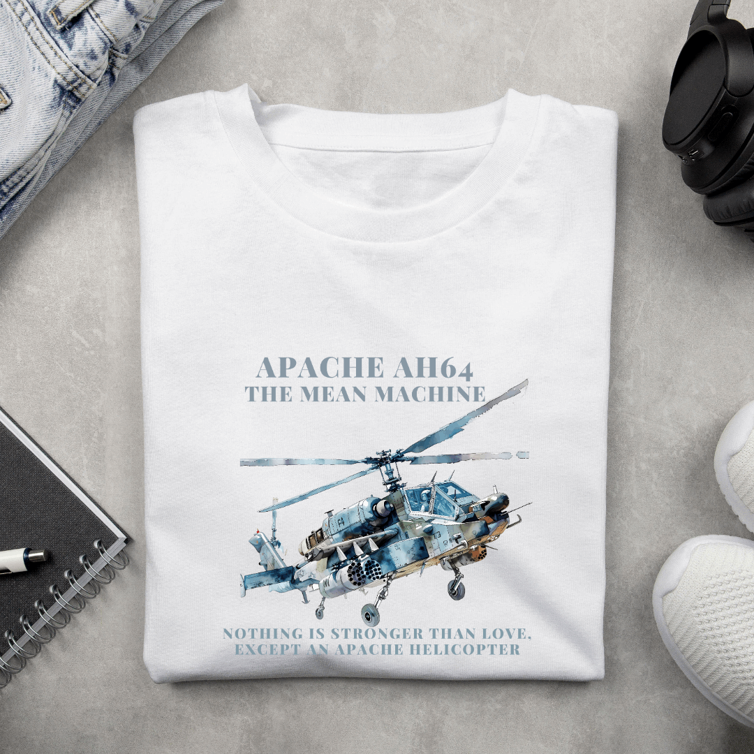 Mean machine "Apache Ah 64" Unisex T shirt