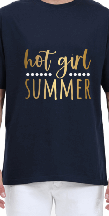 Attractive Oversized "Hot girl Summer" T shirt