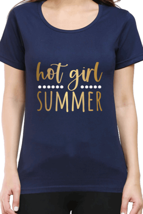 Attractive "Hot girl summer" T shirt