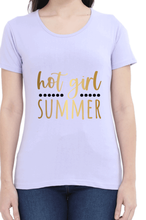 Attractive "Hot girl summer" T shirt