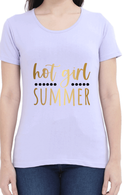 Attractive "Hot girl summer" T shirt