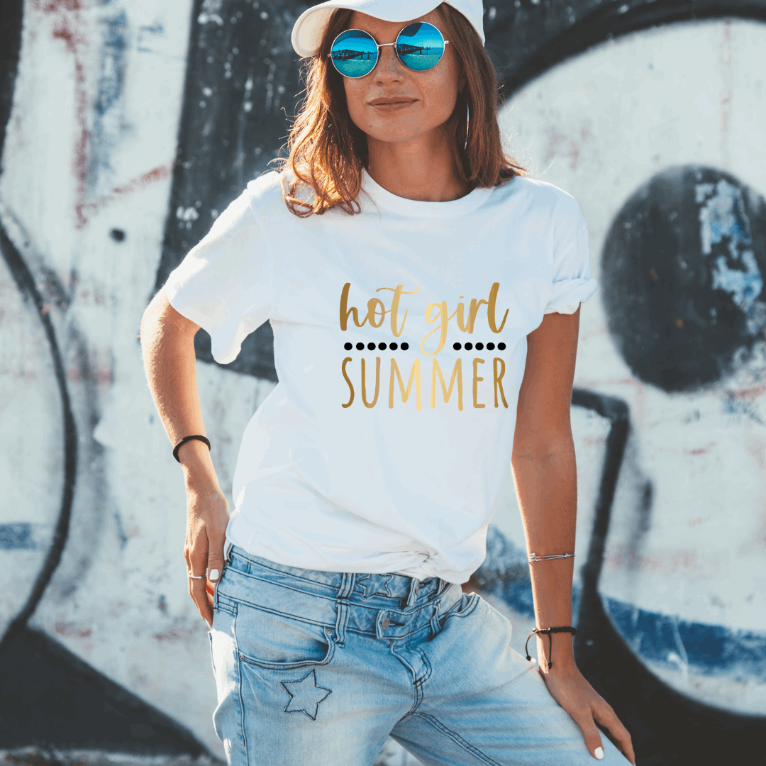 Attractive Oversized "Hot girl Summer" T shirt