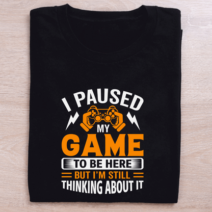 Thinking About Games Unisex Tshirts