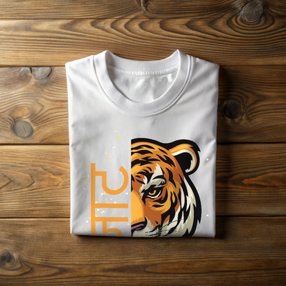 Tiger Design "Jaat" Unisex T shirt